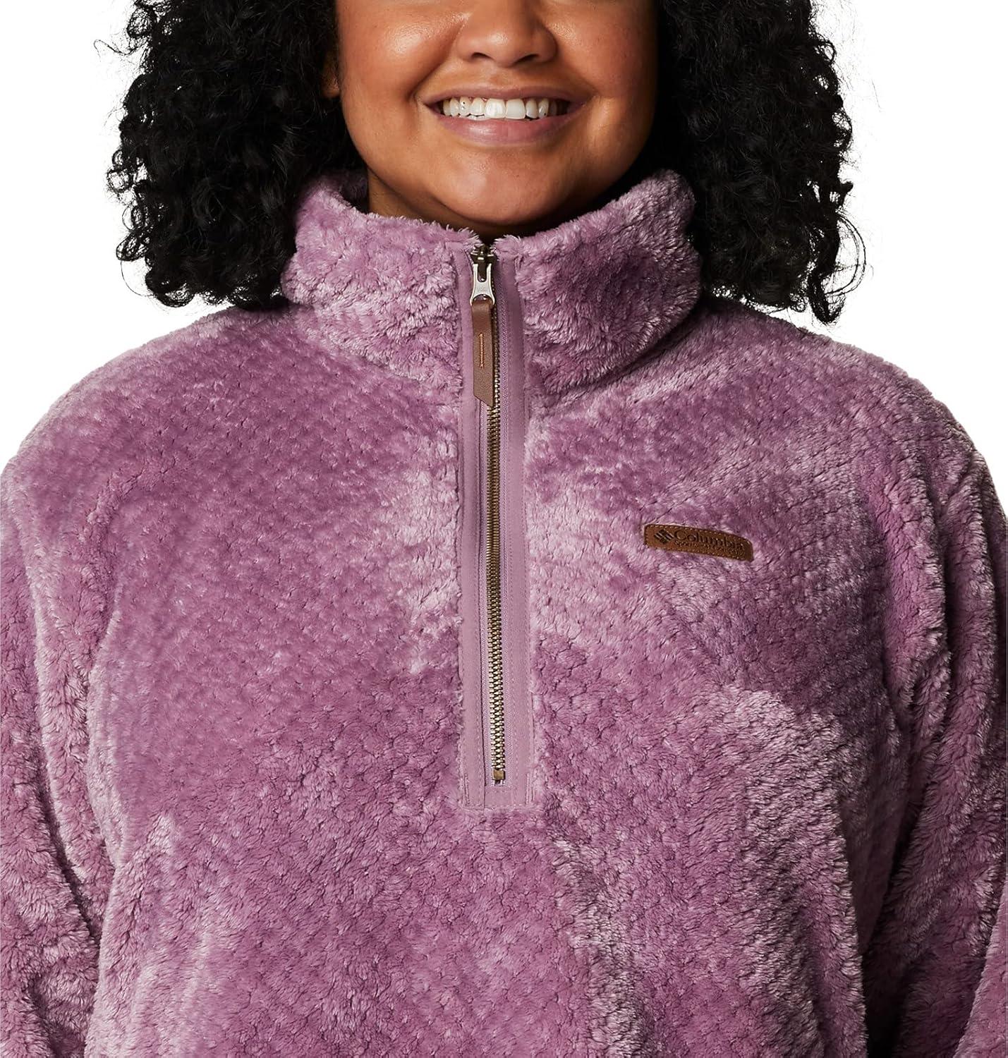 imageColumbia Womens Fire Side Sherpa 14 ZipWinter Mauve