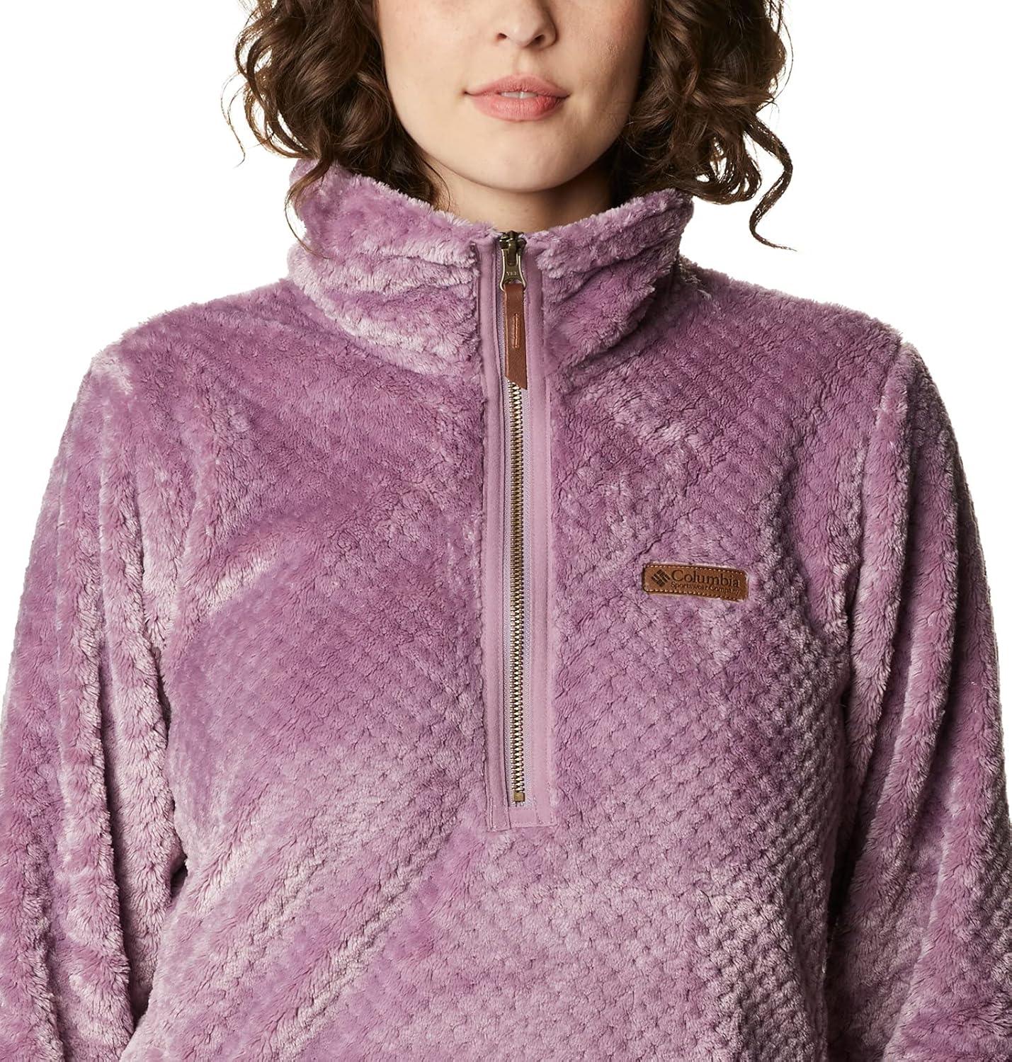 imageColumbia Womens Fire Side Sherpa 14 ZipWinter Mauve