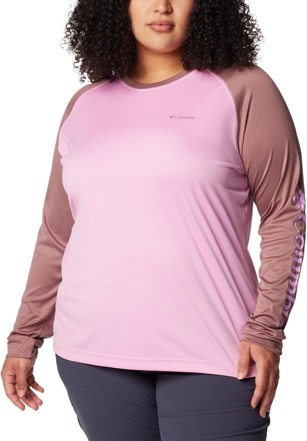 imageColumbia Womens Fork Stream Long Sleeve ShirtCosmosFigCosmos Logo
