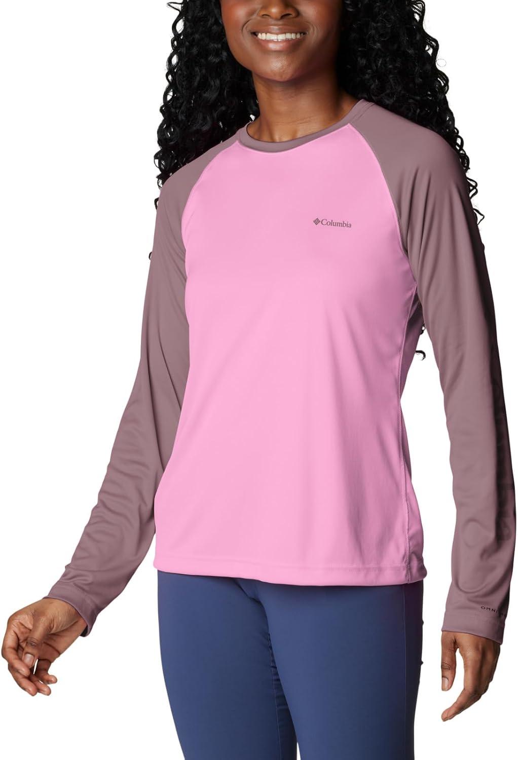 imageColumbia Womens Fork Stream Long Sleeve ShirtCosmosFigCosmos Logo