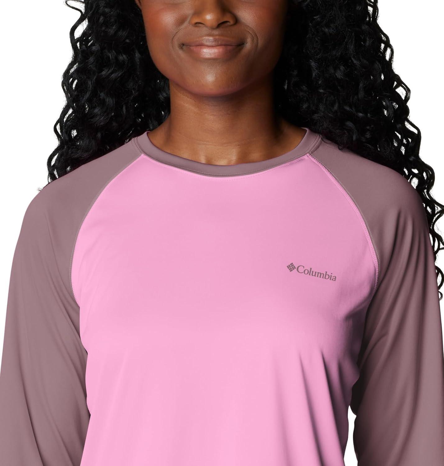 imageColumbia Womens Fork Stream Long Sleeve ShirtCosmosFigCosmos Logo