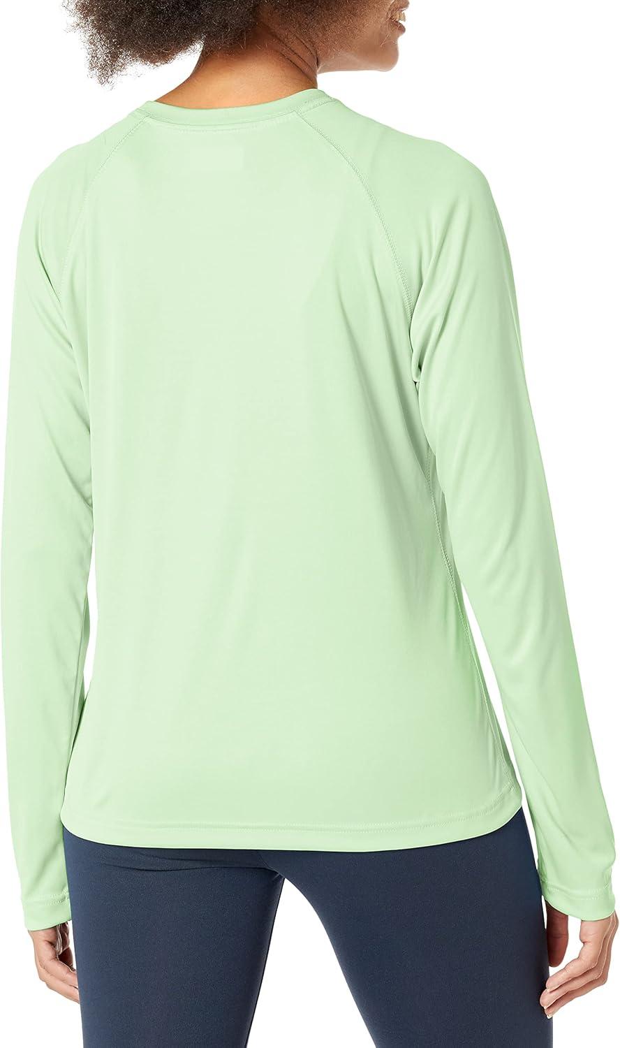 imageColumbia Womens Fork Stream Long Sleeve ShirtKey WestWhite Logo