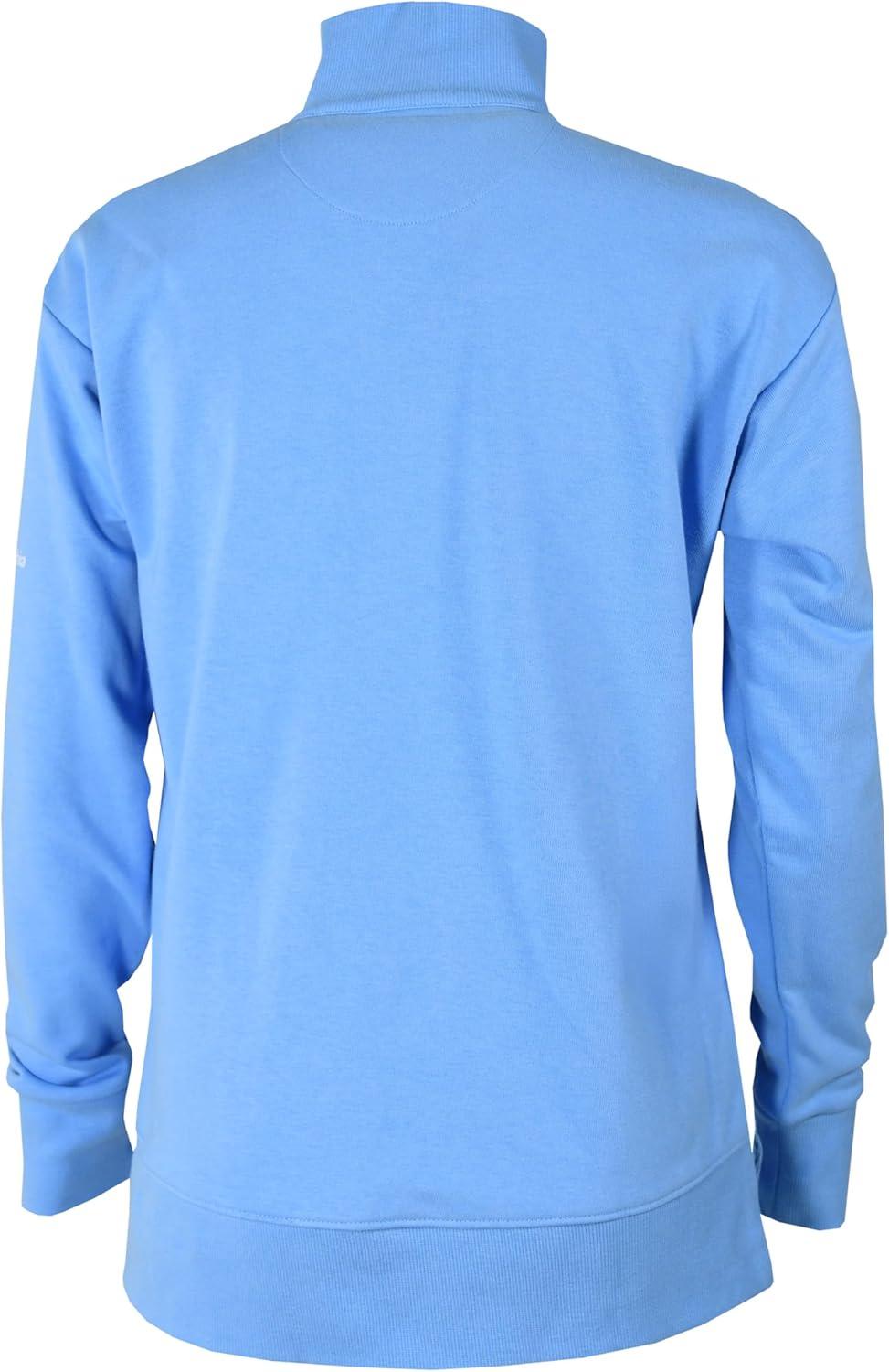 imageColumbia Womens Golf Birchwood Hills Pullover OMNI WICK Breathable Long SleeveAgate Blue