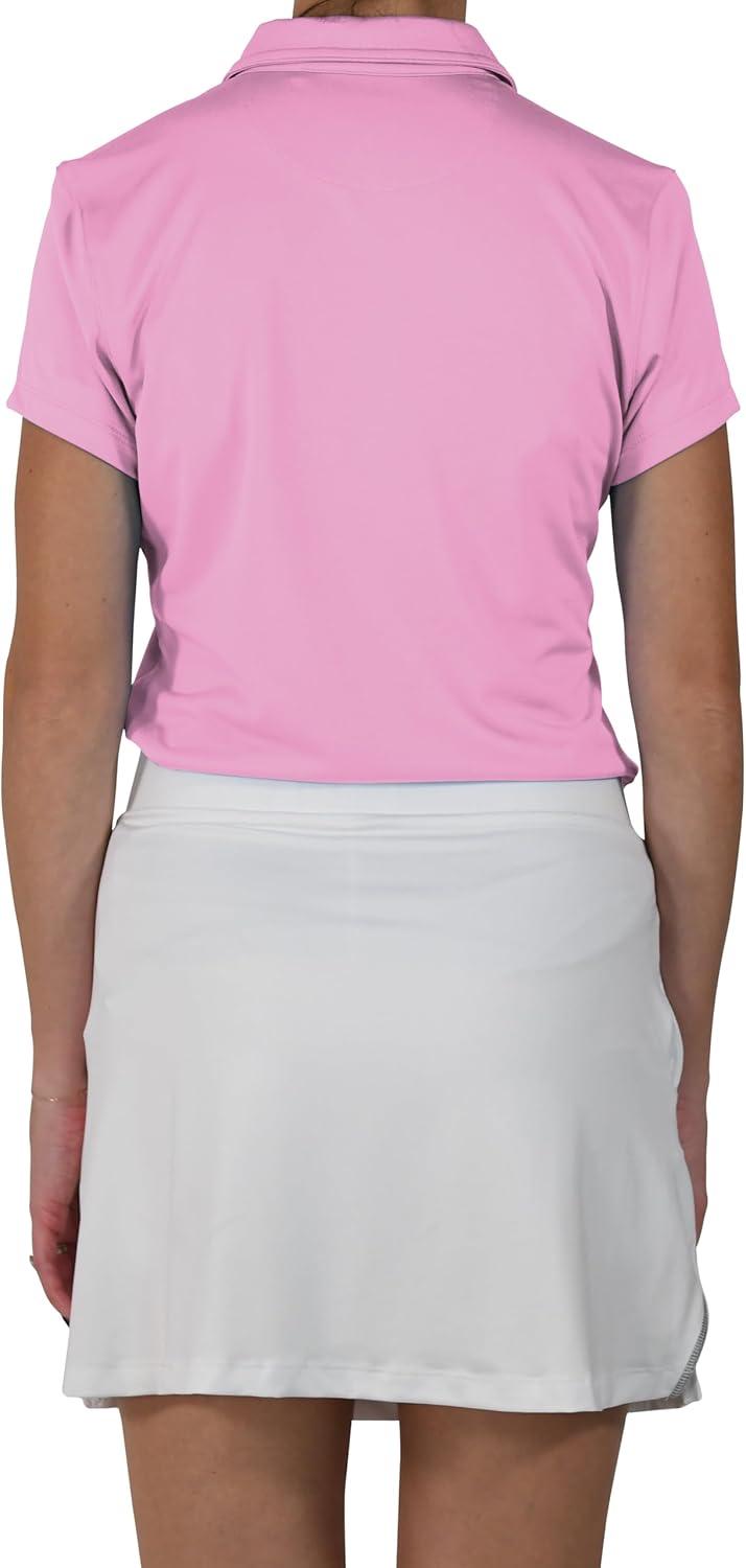 imageColumbia Womens Golf Birdie Polo Omni Wick Performance Breathable Short SleeveAura