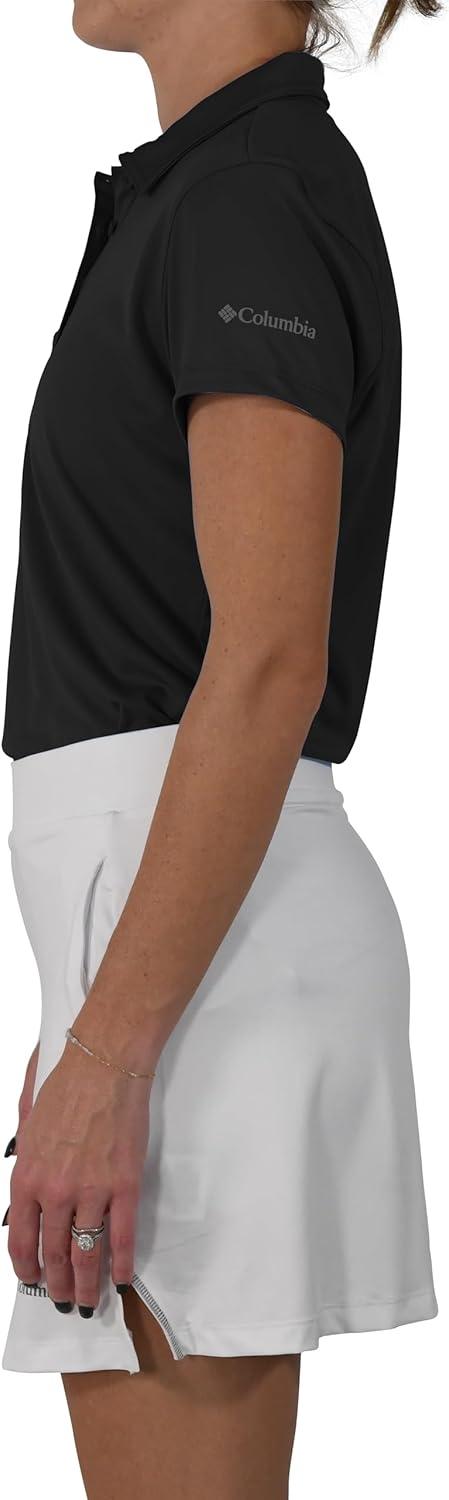 imageColumbia Womens Golf Birdie Polo Omni Wick Performance Breathable Short SleeveBlack