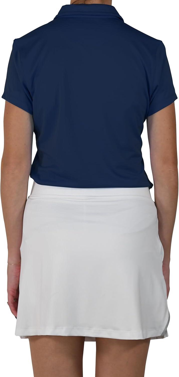 imageColumbia Womens Golf Birdie Polo Omni Wick Performance Breathable Short SleeveCollegiate Navy