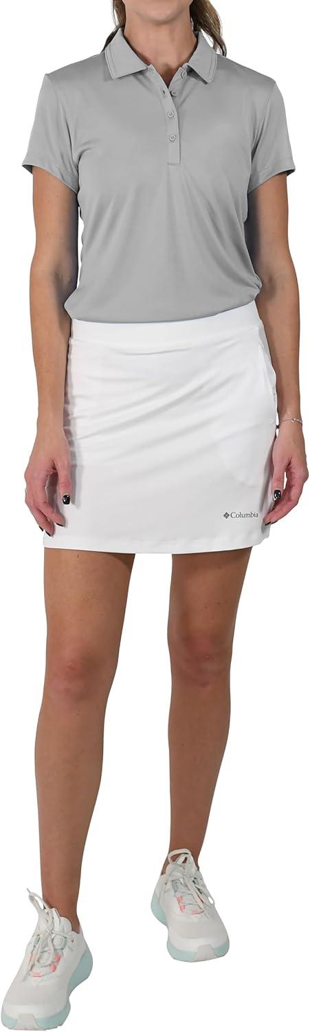 imageColumbia Womens Golf Birdie Polo Omni Wick Performance Breathable Short SleeveCool Grey