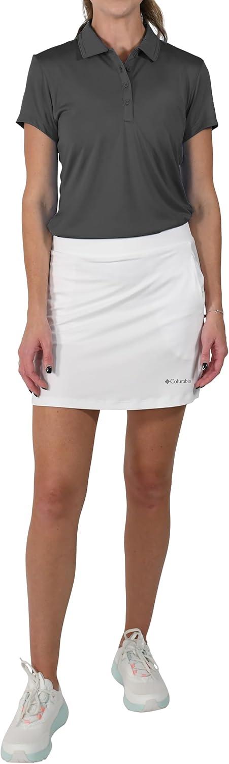 imageColumbia Womens Golf Birdie Polo Omni Wick Performance Breathable Short SleeveForged Iron