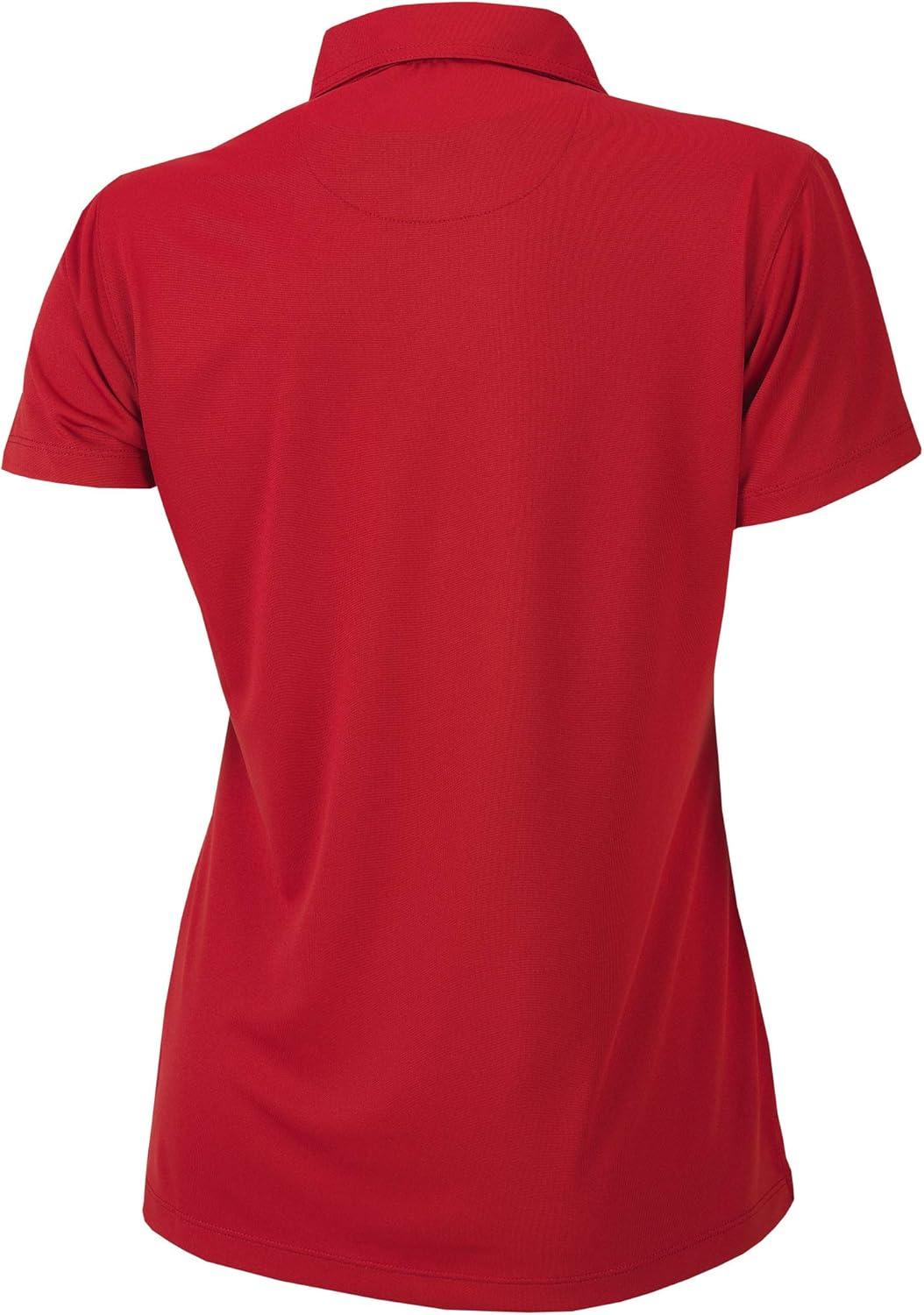 imageColumbia Womens Golf Birdie Polo Omni Wick Performance Breathable Short SleeveIntense Red