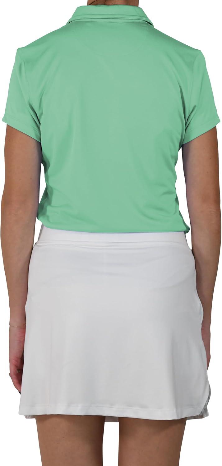 imageColumbia Womens Golf Birdie Polo Omni Wick Performance Breathable Short SleeveKelp