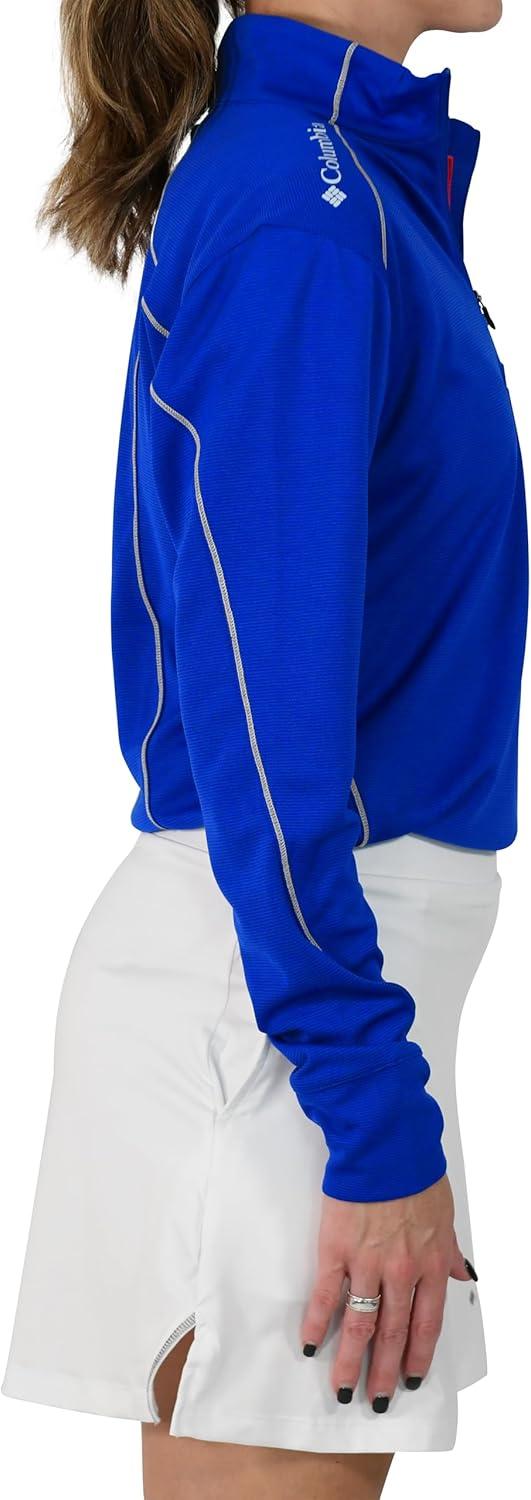 imageColumbia Womens Golf Shotgun 20 Pullover OMNI WICK Breathable Long SleeveAzul