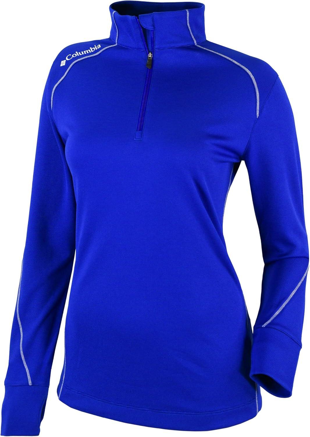 imageColumbia Womens Golf Shotgun 20 Pullover OMNI WICK Breathable Long SleeveAzul