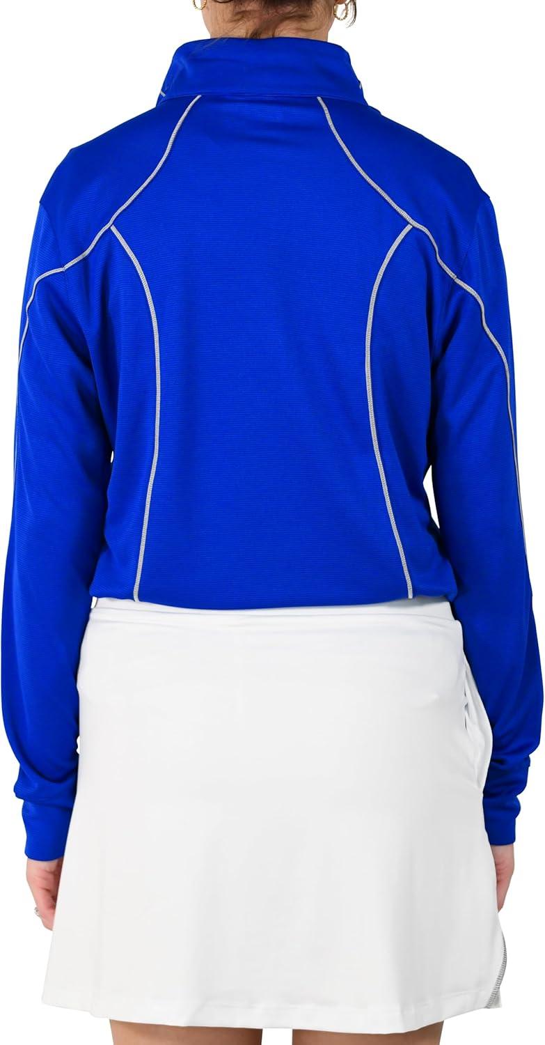 imageColumbia Womens Golf Shotgun 20 Pullover OMNI WICK Breathable Long SleeveAzul