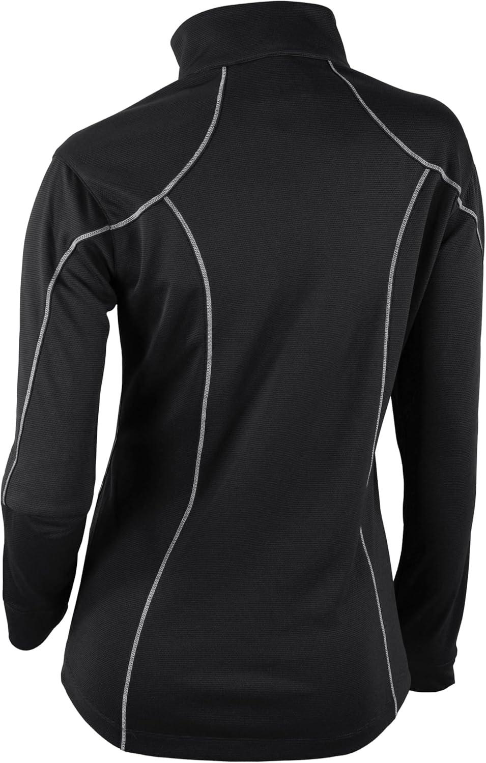 imageColumbia Womens Golf Shotgun 20 Pullover OMNI WICK Breathable Long SleeveBlack