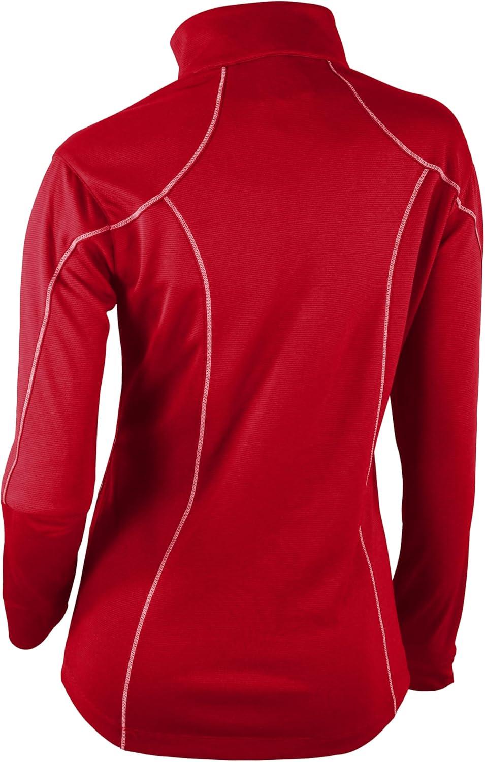 imageColumbia Womens Golf Shotgun 20 Pullover OMNI WICK Breathable Long SleeveIntense Red