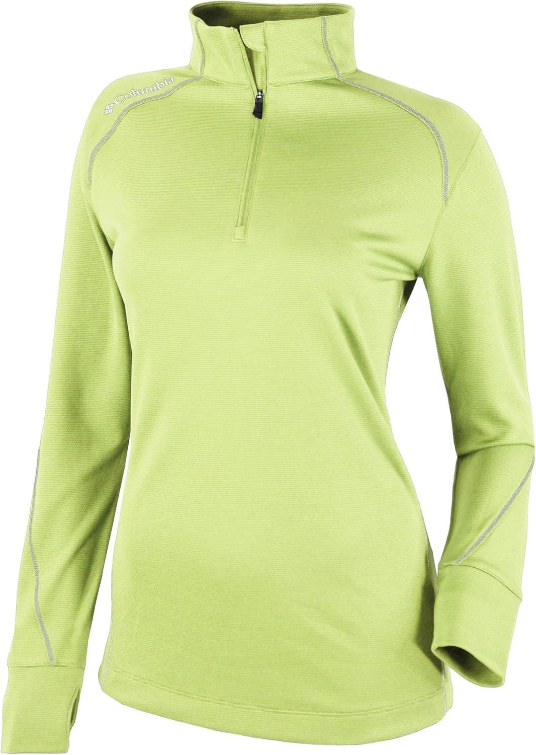 imageColumbia Womens Golf Shotgun 20 Pullover OMNI WICK Breathable Long SleeveSpring Yellow