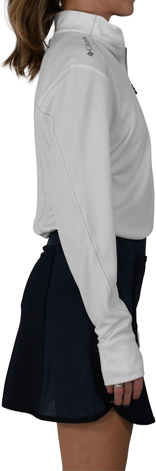 imageColumbia Womens Golf Shotgun 20 Pullover OMNI WICK Breathable Long SleeveWhite