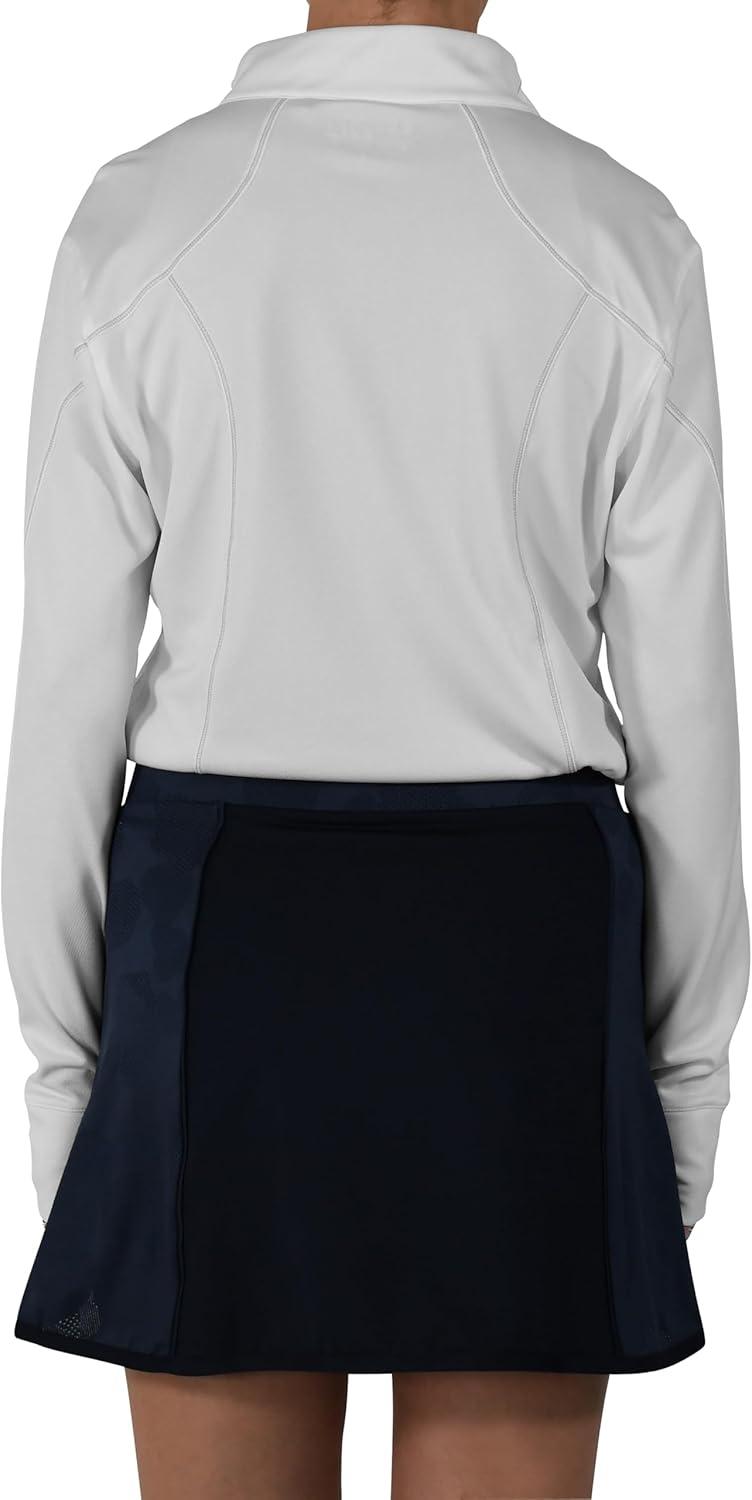imageColumbia Womens Golf Shotgun 20 Pullover OMNI WICK Breathable Long SleeveWhite