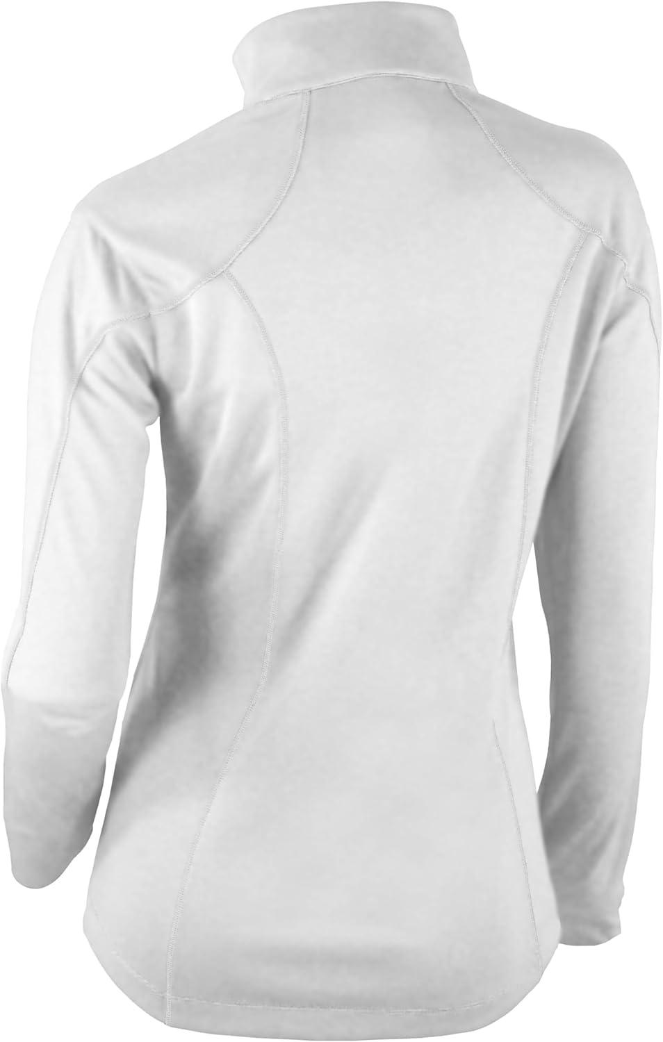 imageColumbia Womens Golf Shotgun 20 Pullover OMNI WICK Breathable Long SleeveWhite