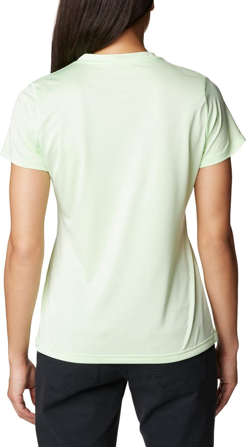 imageColumbia Womens Hike Short Sleeve V NeckHiking ShirtKey WestHeather