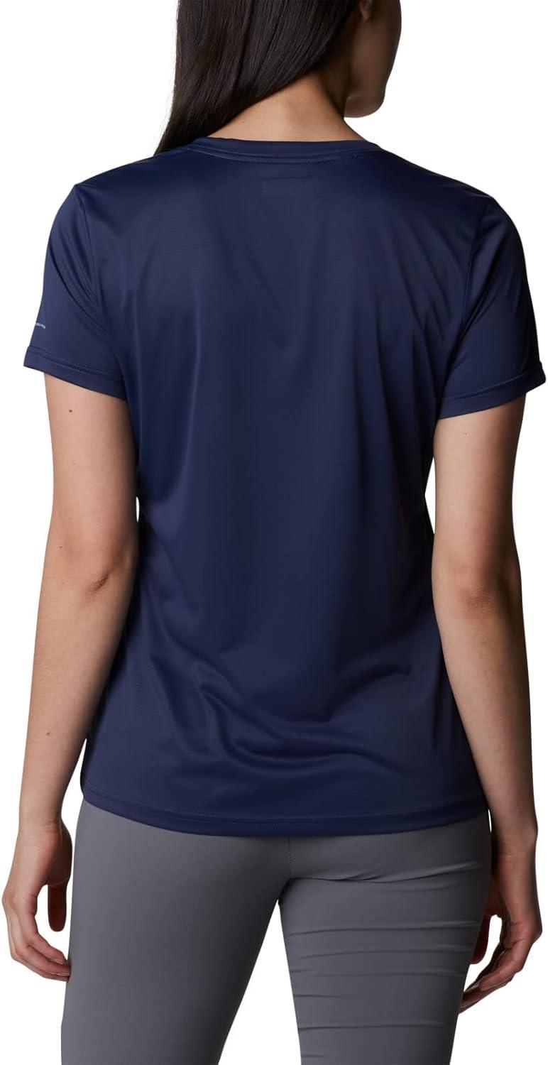 imageColumbia Womens Hike Short Sleeve V NeckHiking ShirtNocturnal