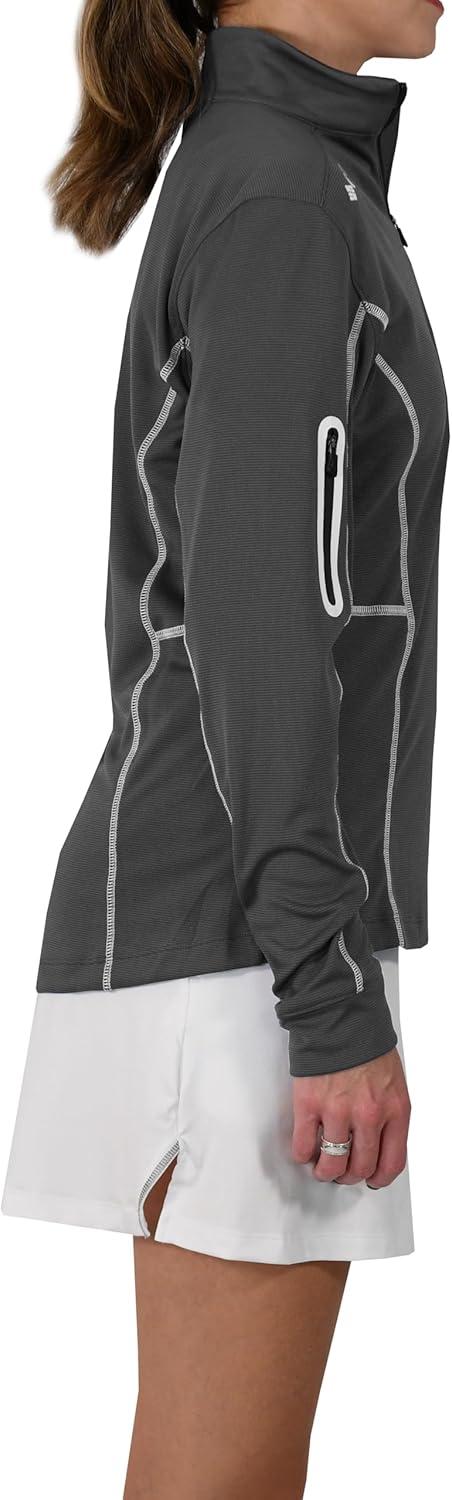 imageColumbia Womens OmniWick Wm Shotgun 14 ZipForged Iron