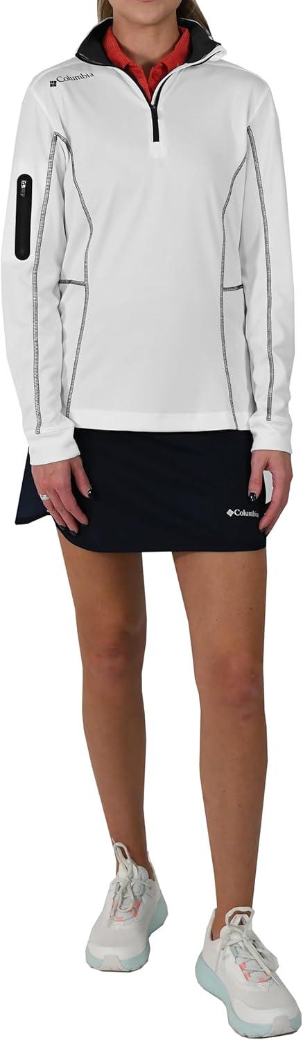 imageColumbia Womens OmniWick Wm Shotgun 14 ZipWhite