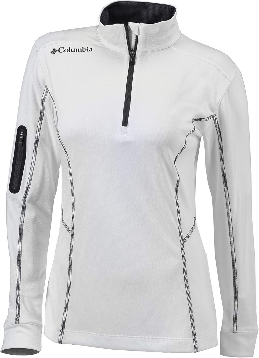 imageColumbia Womens OmniWick Wm Shotgun 14 ZipWhite