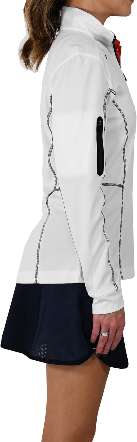 imageColumbia Womens OmniWick Wm Shotgun 14 ZipWhite