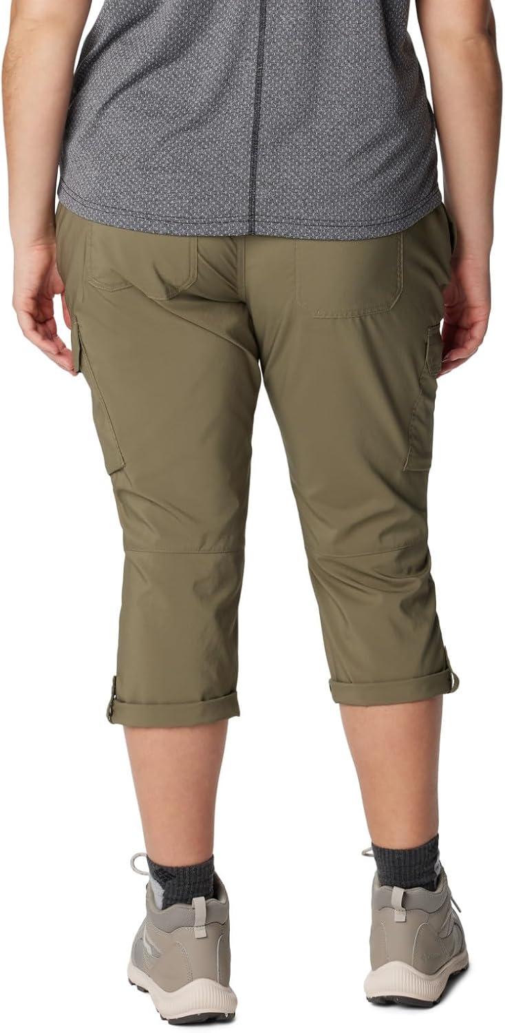 imageColumbia Womens Silver Ridge Utility CapriStone Green
