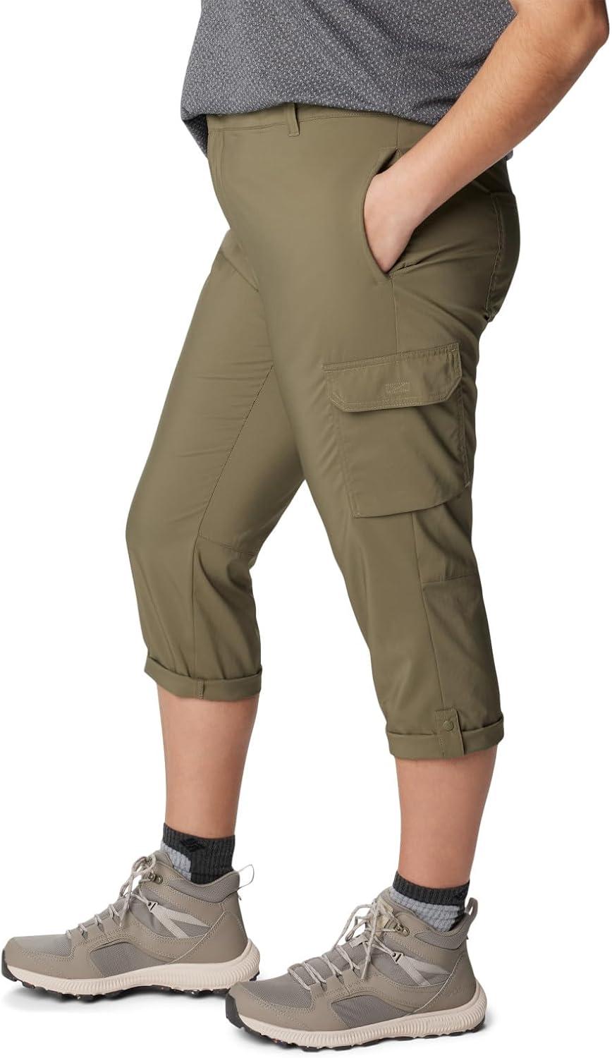 imageColumbia Womens Silver Ridge Utility CapriStone Green