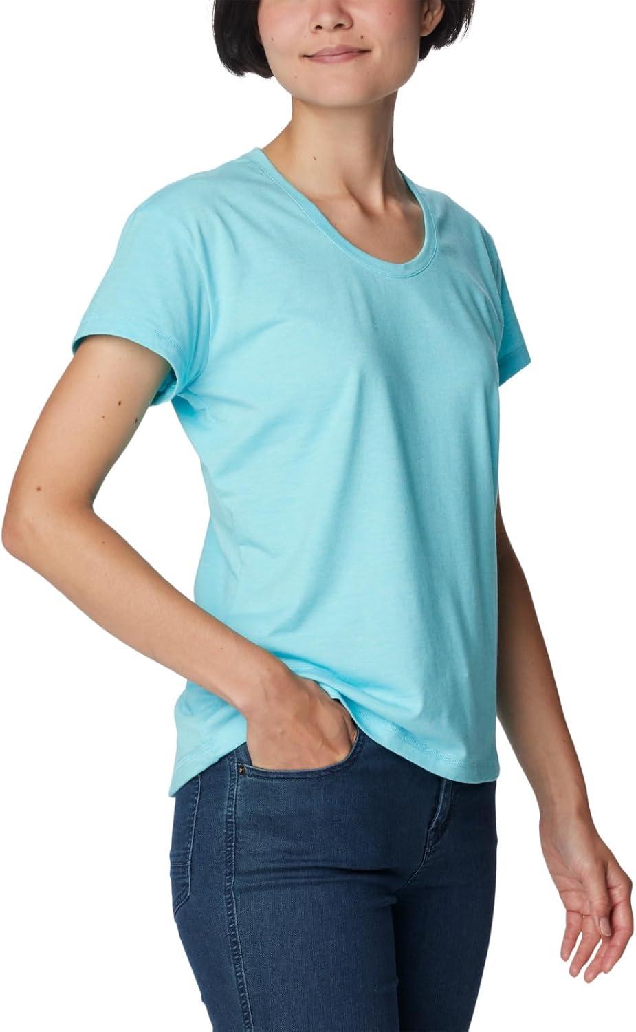 imageColumbia Womens Sun Trek Ss TeeAquamarine Heather