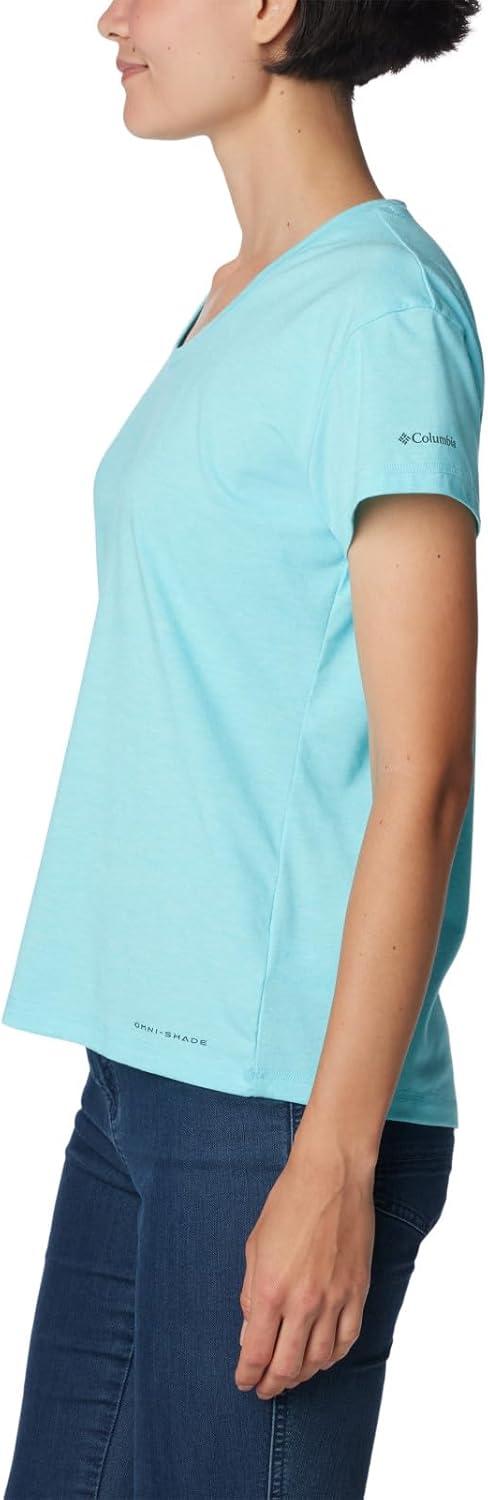imageColumbia Womens Sun Trek Ss TeeAquamarine Heather