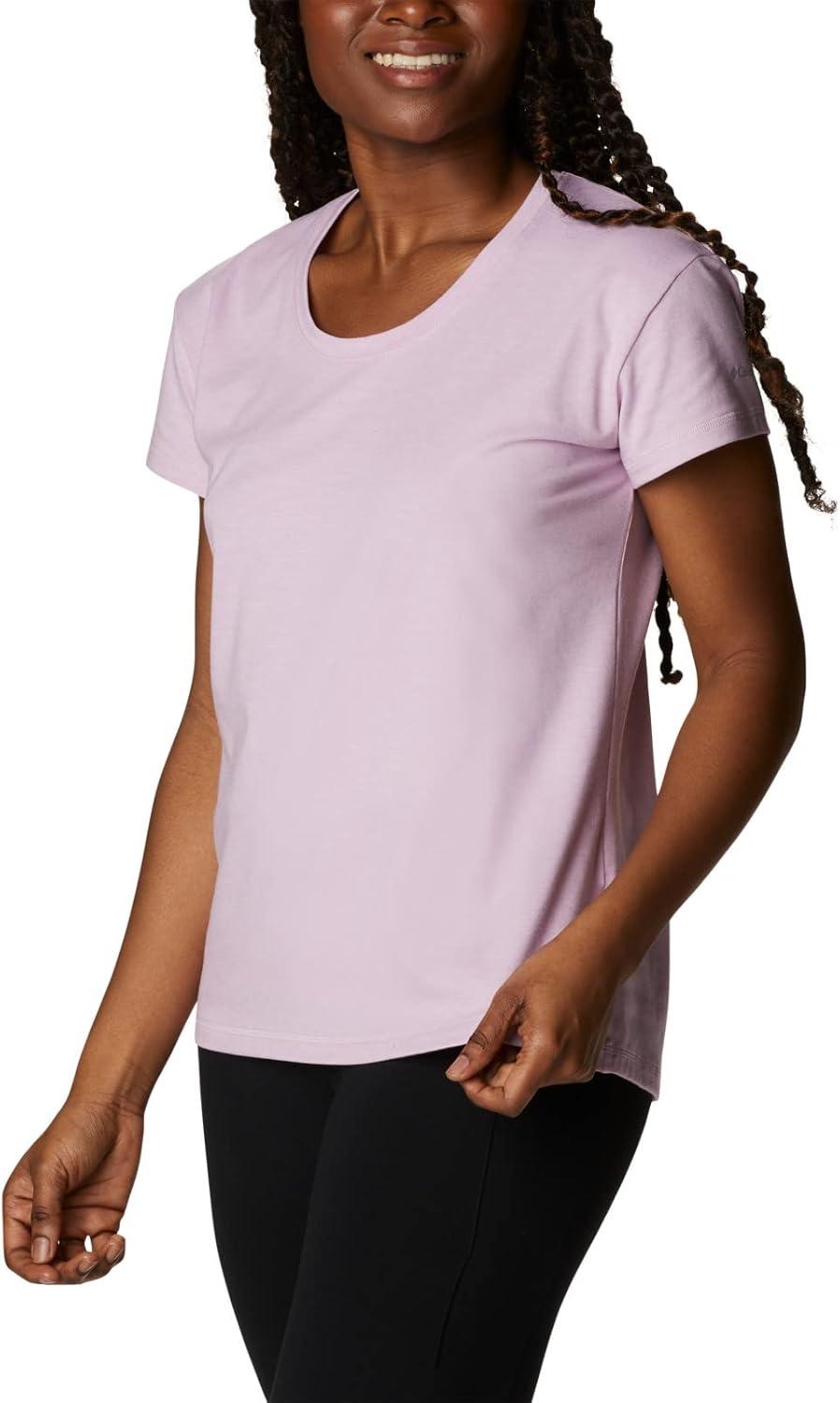 imageColumbia Womens Sun Trek Ss TeeAura Heather