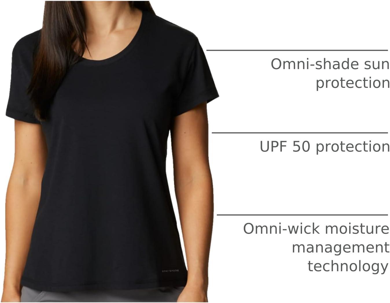 imageColumbia Womens Sun Trek Ss TeeBlack