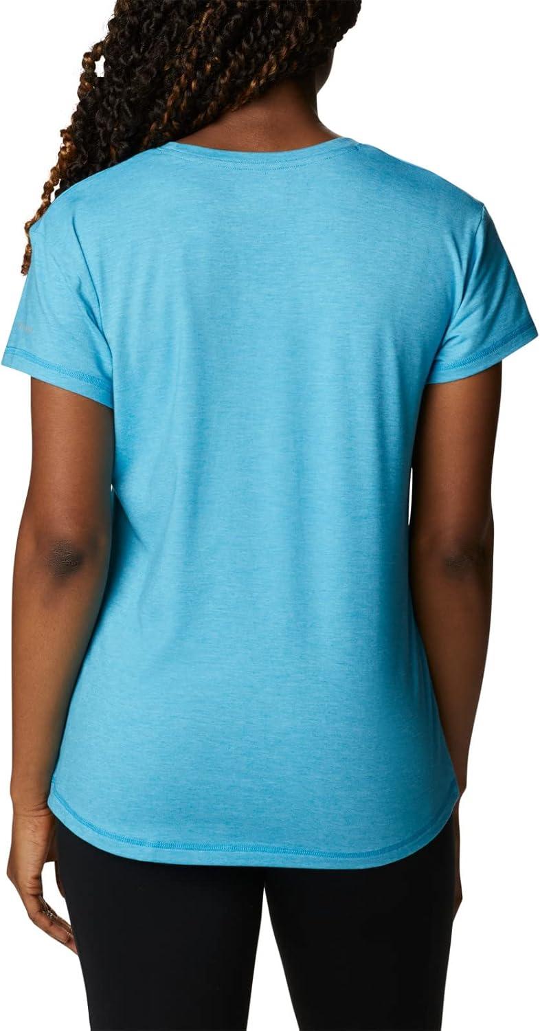 imageColumbia Womens Sun Trek Ss TeeBlue Chill Heather
