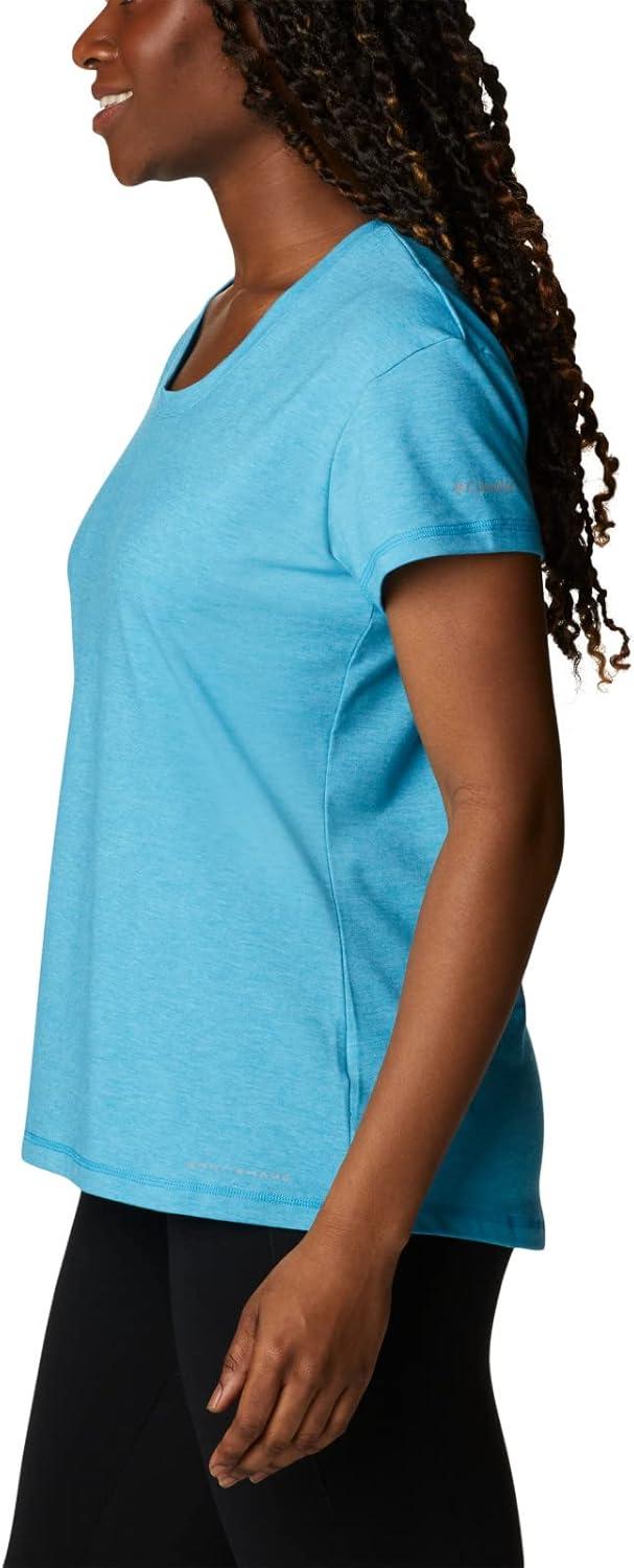 imageColumbia Womens Sun Trek Ss TeeBlue Chill Heather