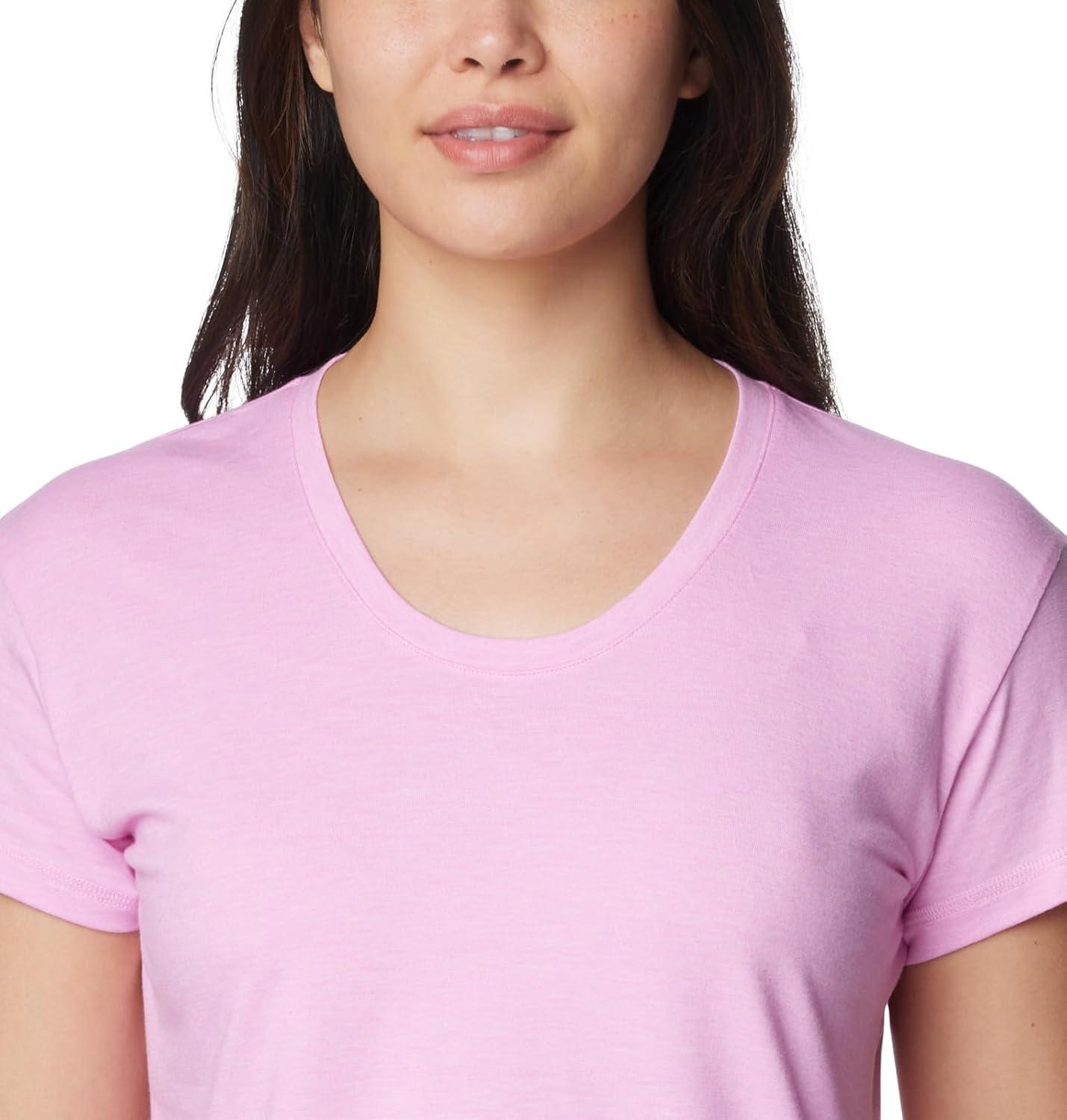 imageColumbia Womens Sun Trek Ss TeeCosmos Heather