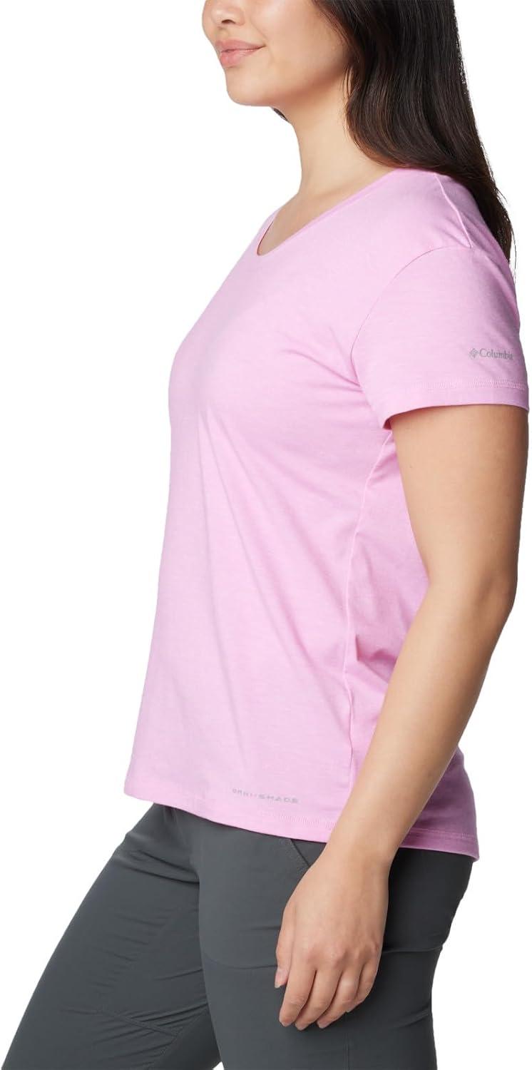 imageColumbia Womens Sun Trek Ss TeeCosmos Heather
