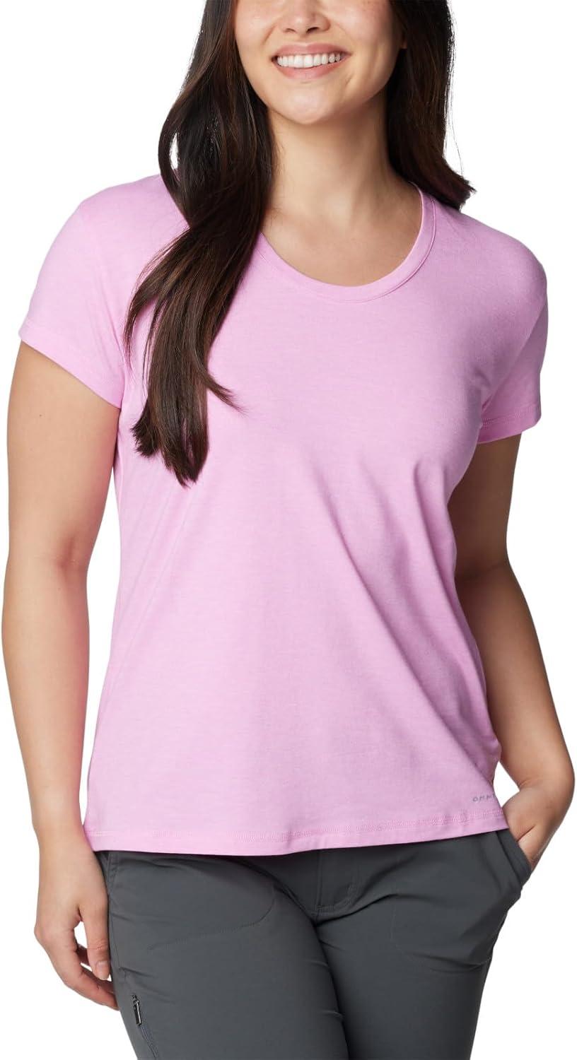 imageColumbia Womens Sun Trek Ss TeeCosmos Heather