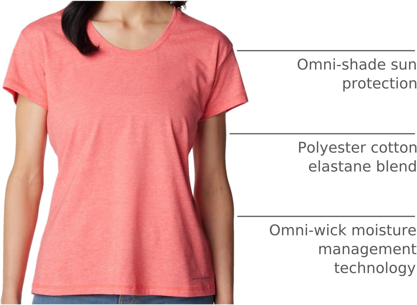 imageColumbia Womens Sun Trek Ss TeeJuicy Heather
