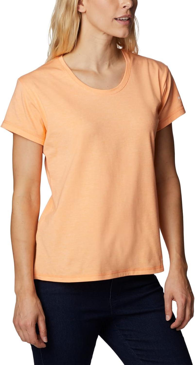 imageColumbia Womens Sun Trek Ss TeePeach Heather