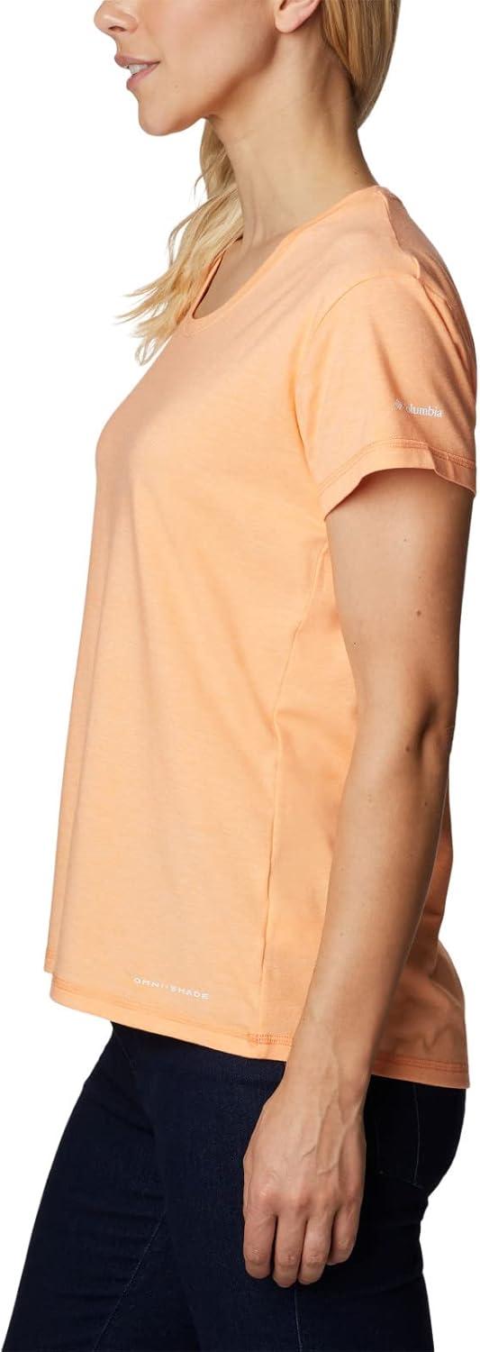 imageColumbia Womens Sun Trek Ss TeePeach Heather