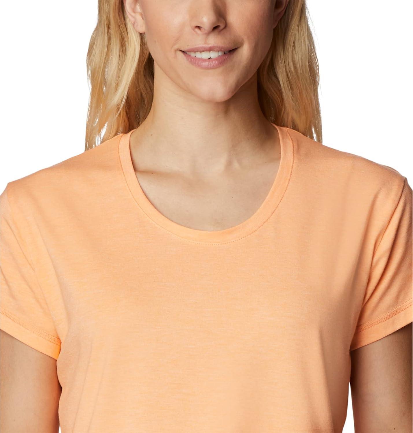 imageColumbia Womens Sun Trek Ss TeePeach Heather