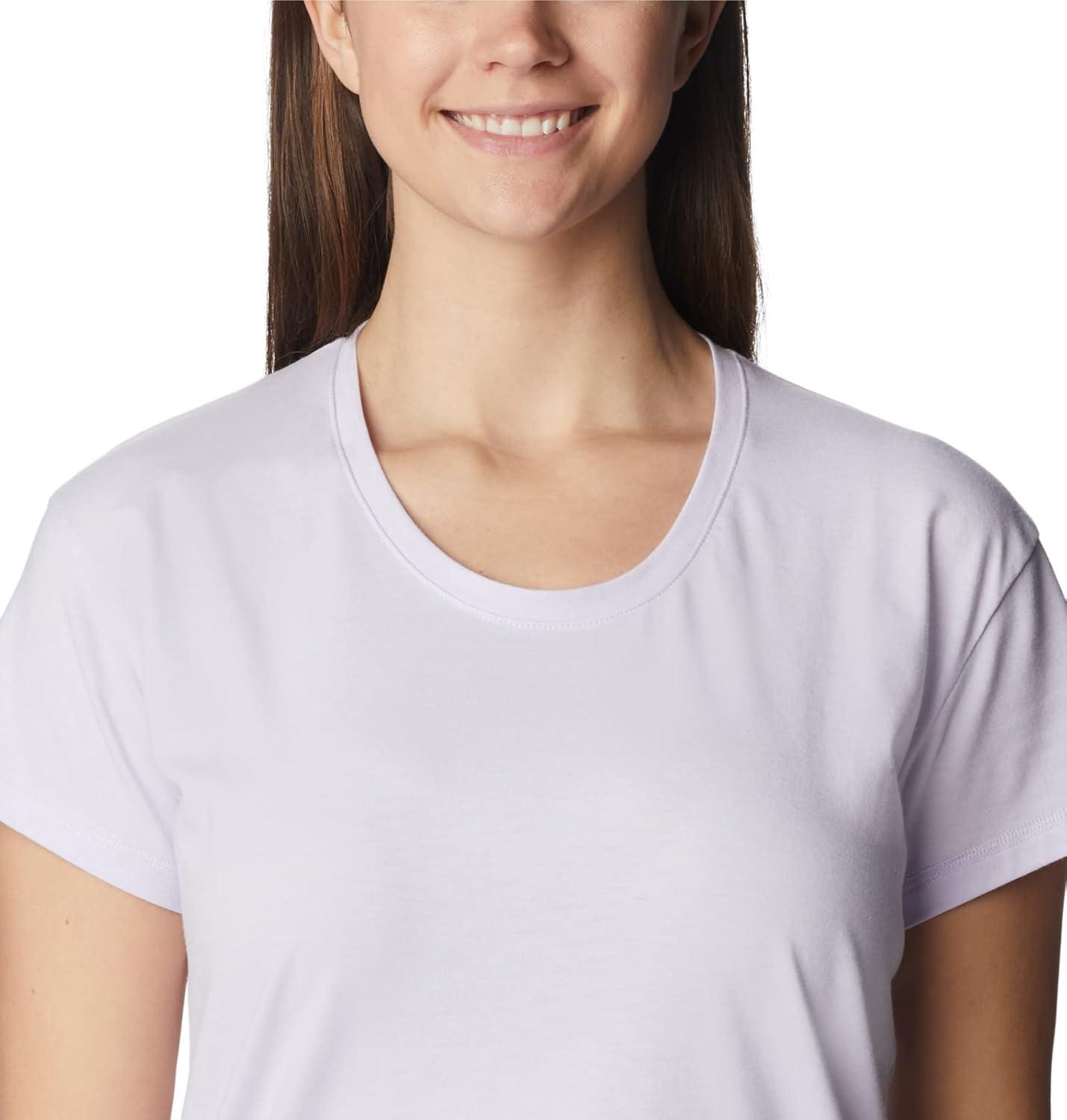imageColumbia Womens Sun Trek Ss TeePurple Tint Heather