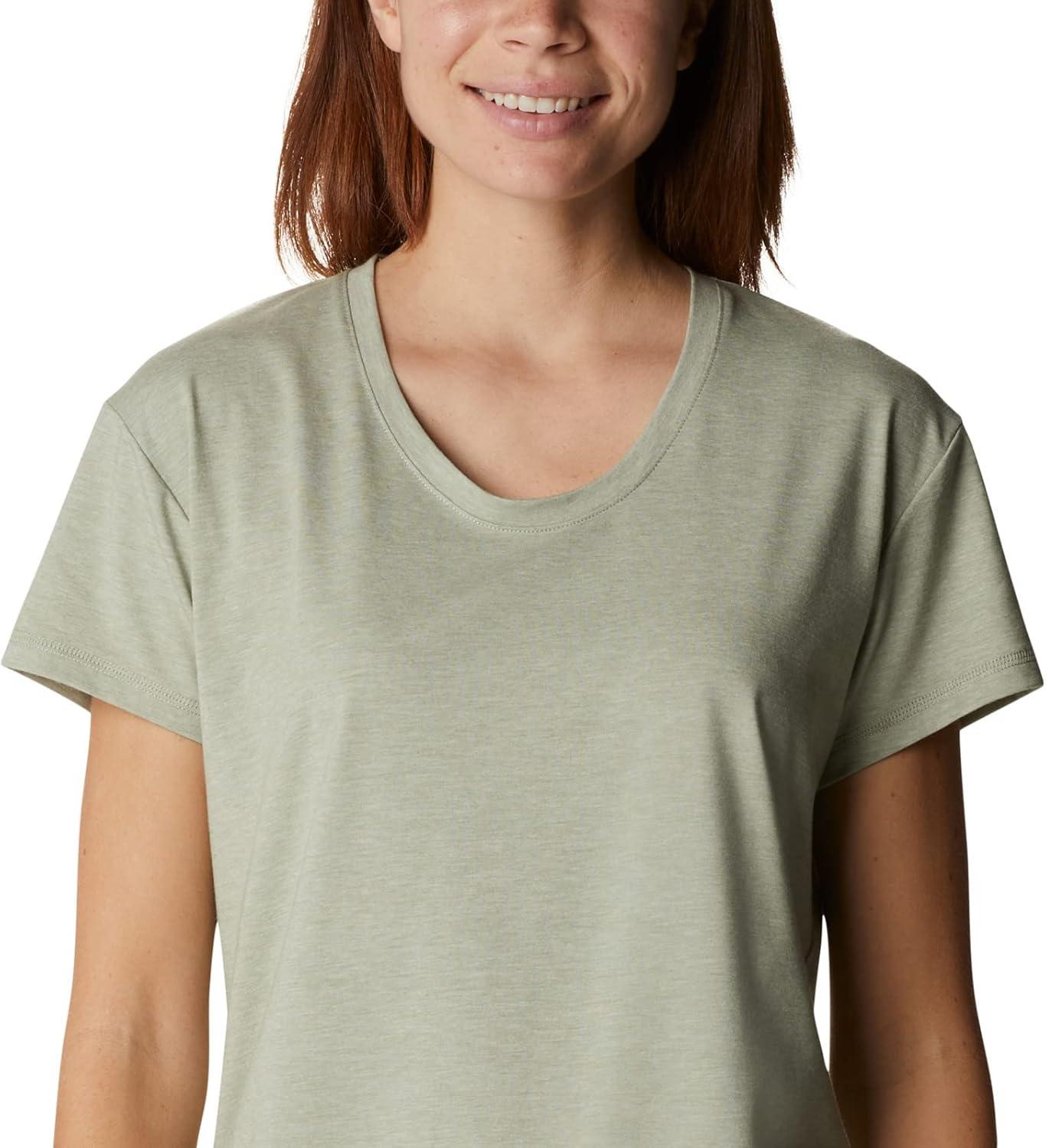 imageColumbia Womens Sun Trek Ss TeeSafari Heather