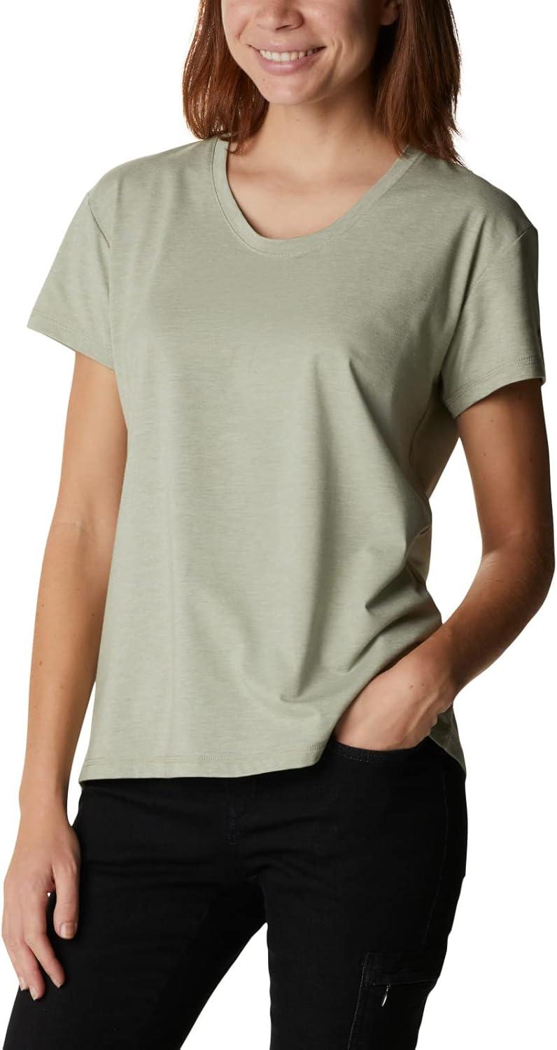 imageColumbia Womens Sun Trek Ss TeeSafari Heather