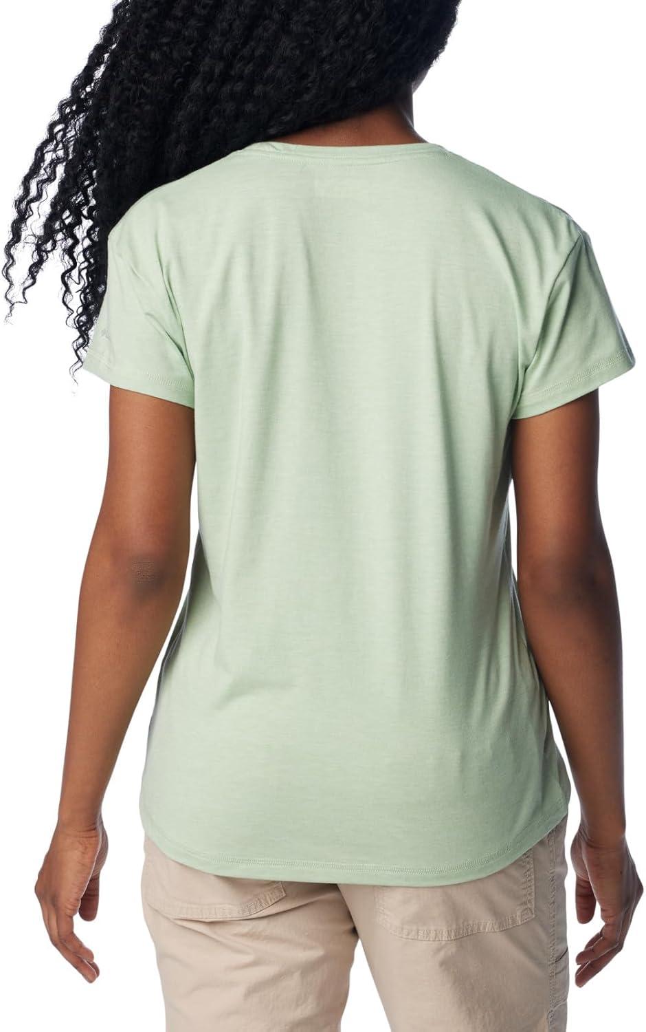 imageColumbia Womens Sun Trek Ss TeeSage Leaf Heather