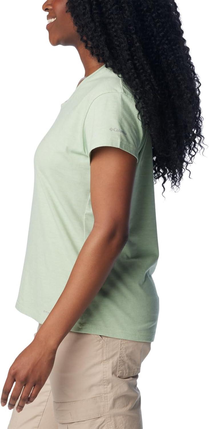 imageColumbia Womens Sun Trek Ss TeeSage Leaf Heather