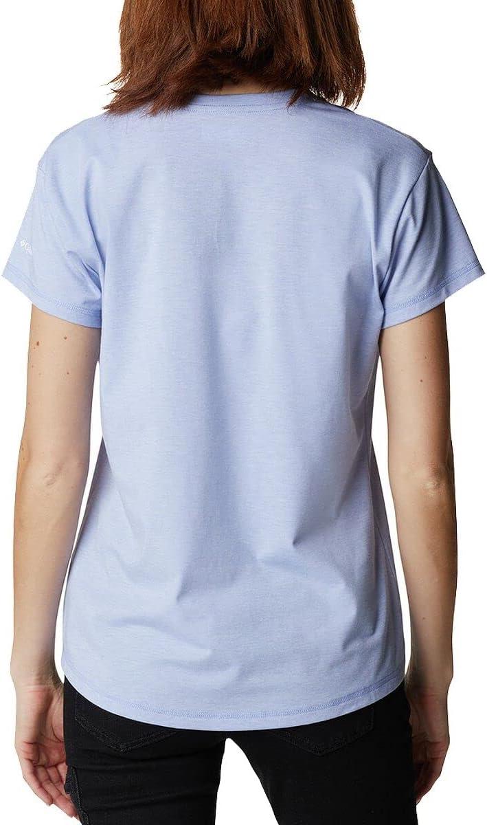 imageColumbia Womens Sun Trek Ss TeeSerenity Heather